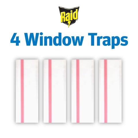 Raid Window Fly Trap, 4ct (Pack of 1)