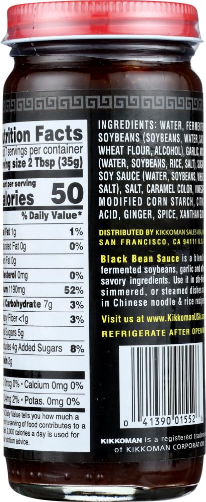 Kikkoman Sauce Black Bean
