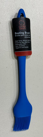Chef Craft Premium Silicone Basting Brush, 10.25 inch, Blue