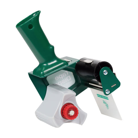 Duck Brand Standard Tape Gun with Pistol Grip Handle - Compatible with 3" Core Packing Tape Refill Rolls up to 3 Inches Wide - Green (1064012)