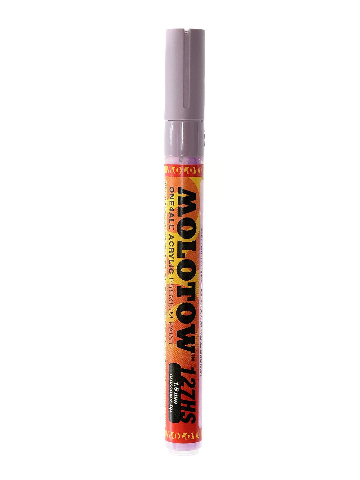 MOLOTOW ONE4ALL Acrylic Paint Marker, 1.5mm, Lilac Pastel, 1 Each (127.416)