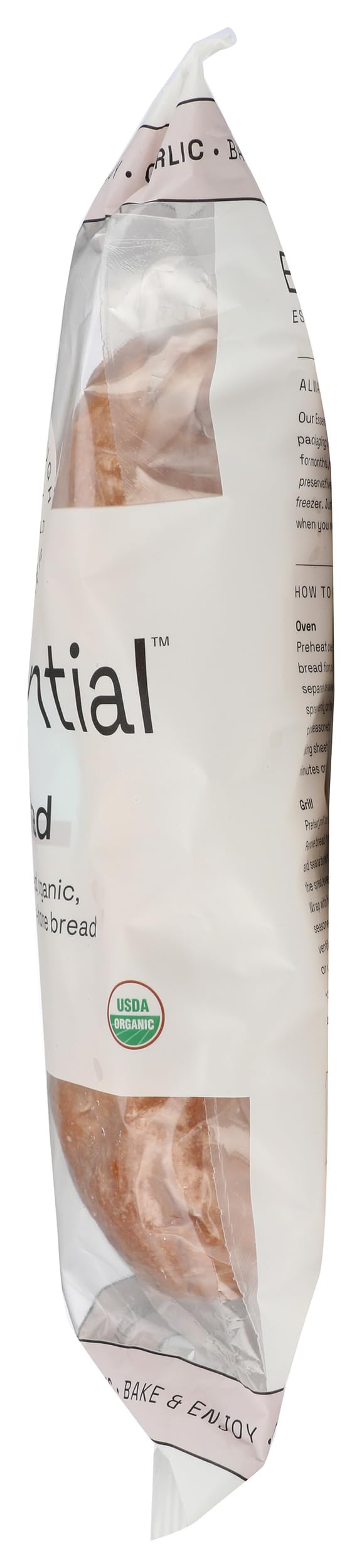 ESSENTIAL BAKING COMPANY Organic Bake at Home Garlic Sourdough Bread, 16 OZ