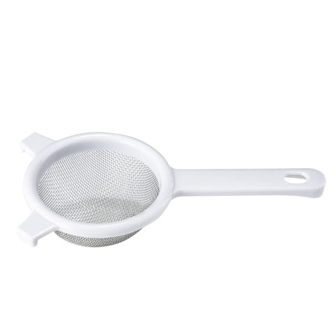 Chef Craft Classic Stainless Steel Mesh Strainer, 4 inch, White