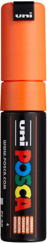 Posca Acrylic Paint Marker, PC-8K Broad tip, Orange (PX148825000)