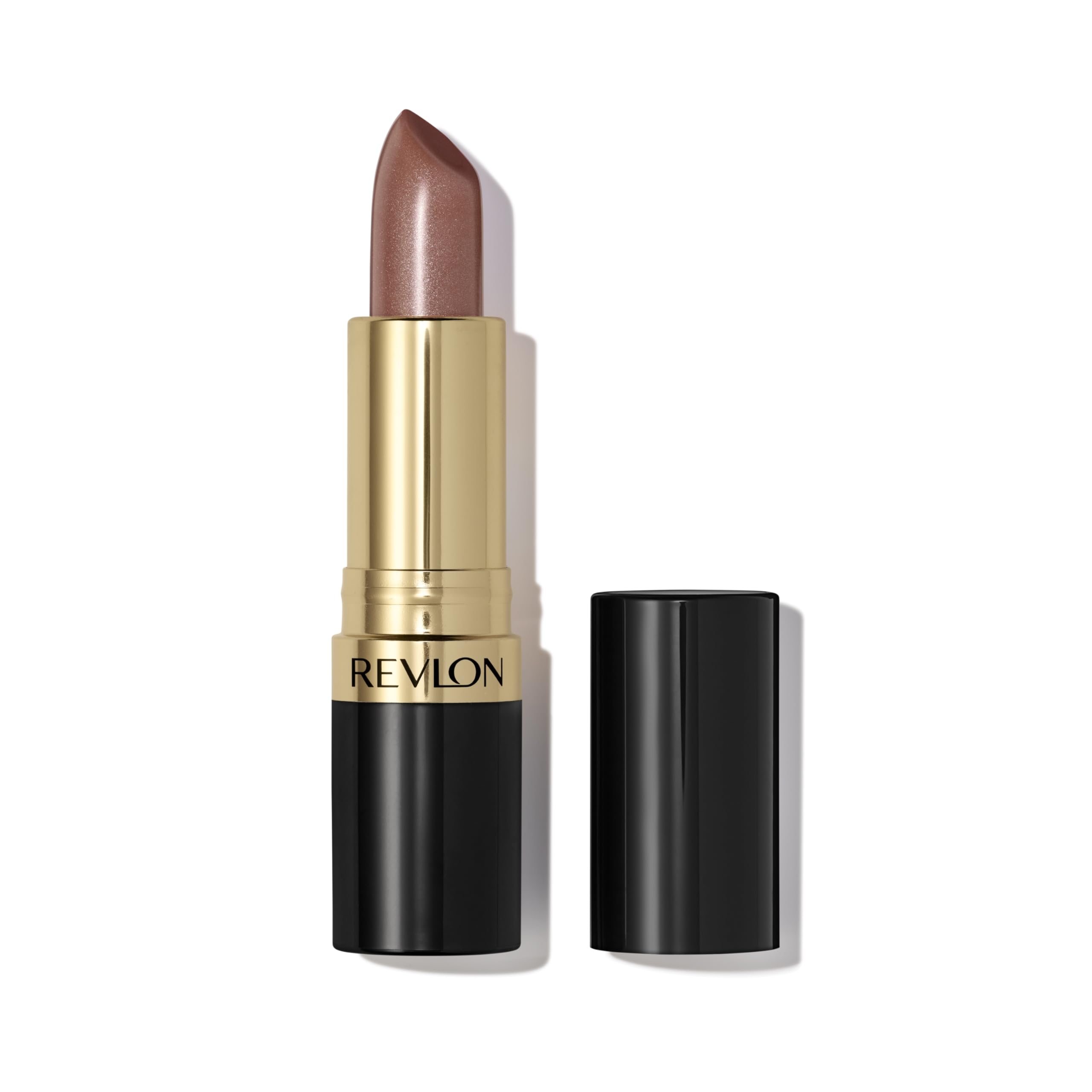 Revlon Super Lustrous Lipstick, Creamy Formula For Soft, Fuller-Looking Lips, Moisturized Feel, 103 Caramel Glace, 0.15 oz
