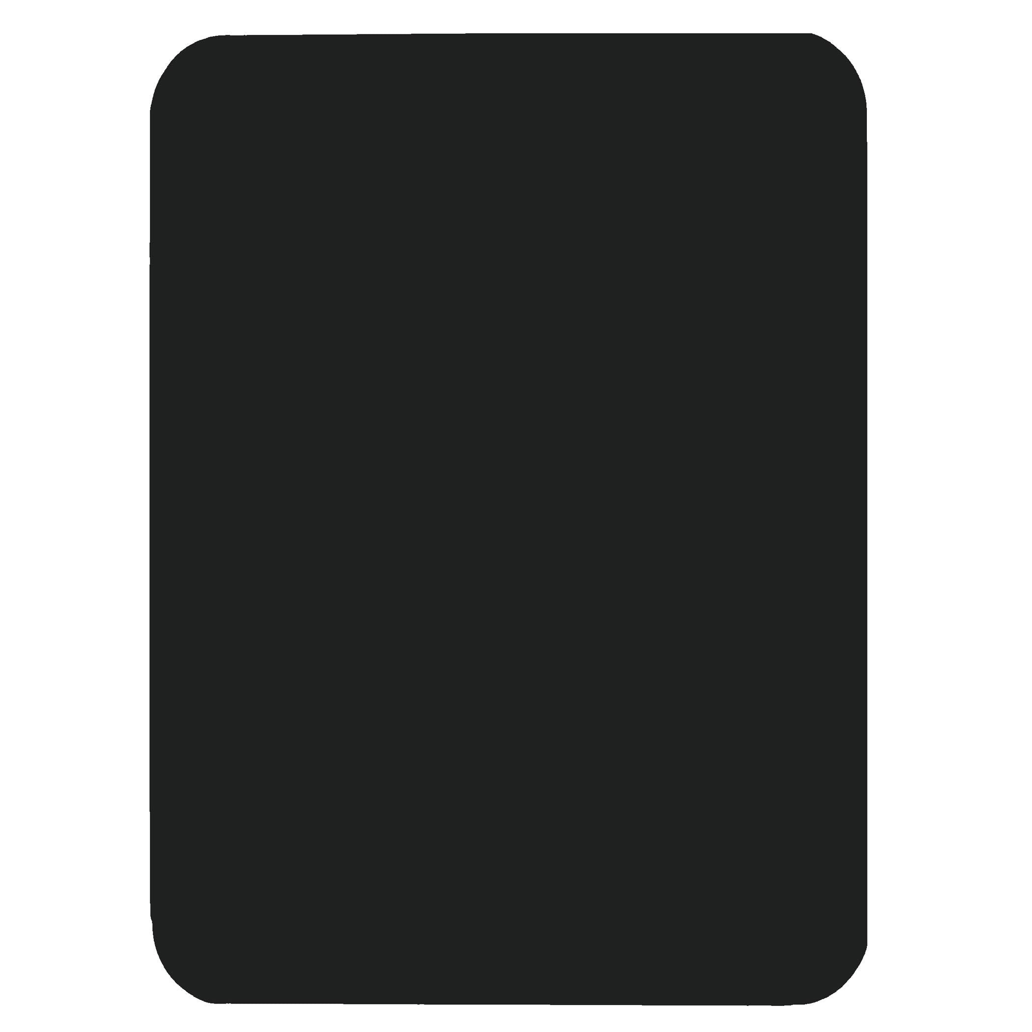 Flipside Chalk Board, Black, 18" x 24",10204
