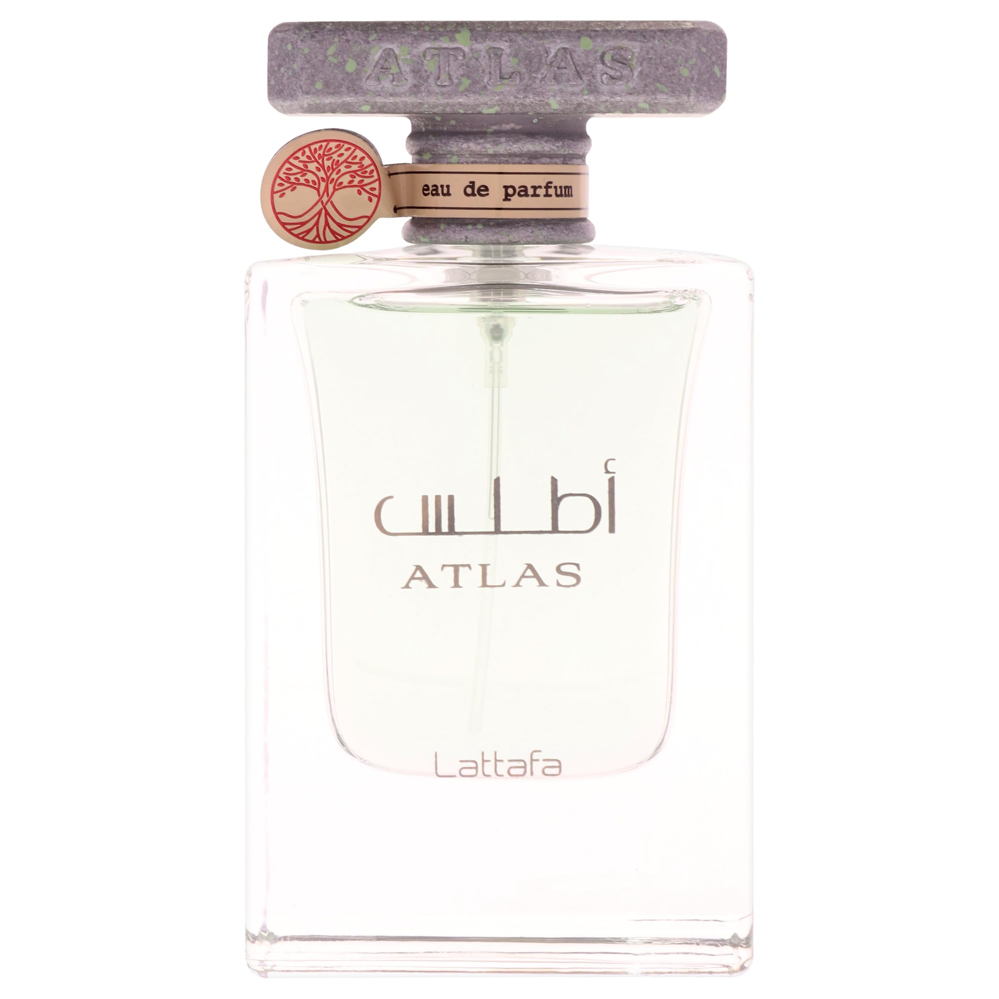 Lattafa Atlas Eau de Parfum Spray for Unisex, 1.85 Ounce