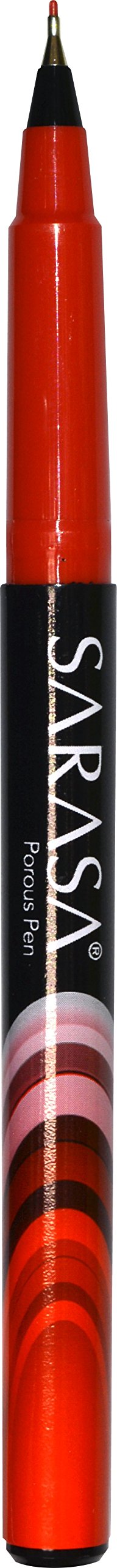 ZEBRA Sarasa Fineliner Pen, 0.8mm, Red (66130)