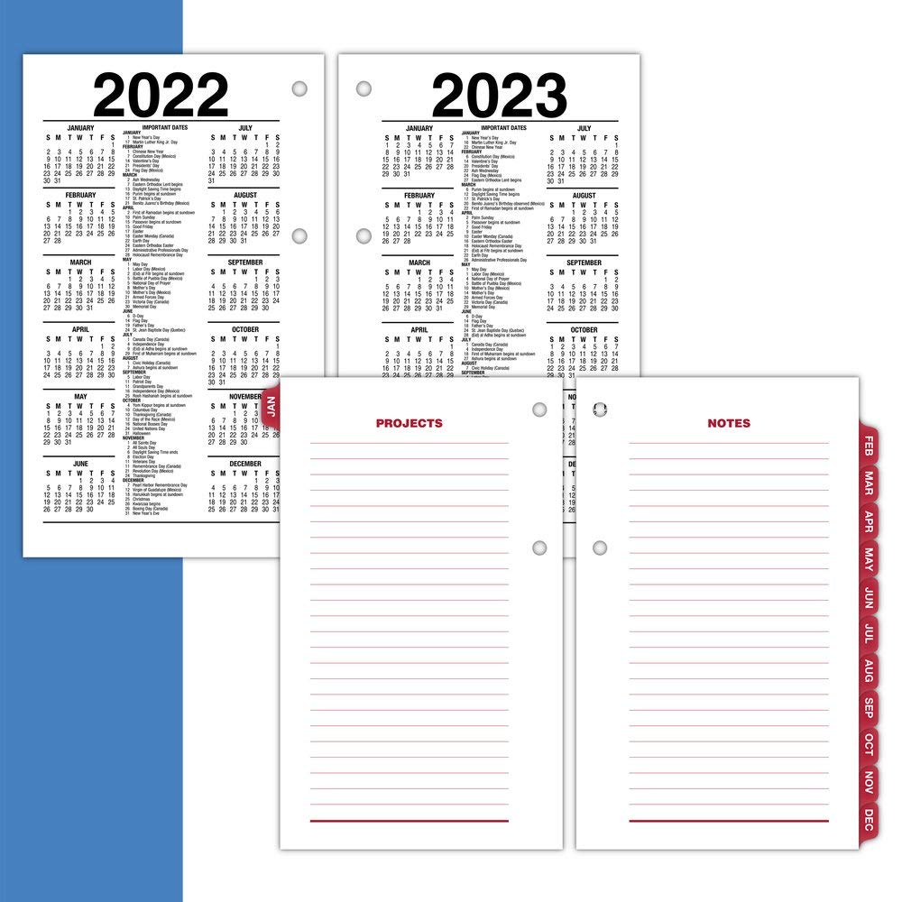 2021 Daily Desk Calendar Refill by AT-A-GLANCE, 3-1/2" x 6", Loose-Leaf, with Monthly Tabs (E717T5021)