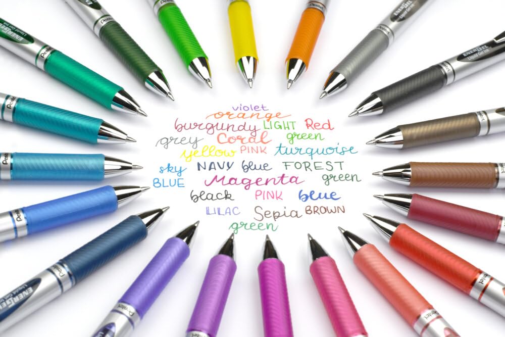 Pentel EnerGel Xm 0.7mm Rollerball - Forest Green