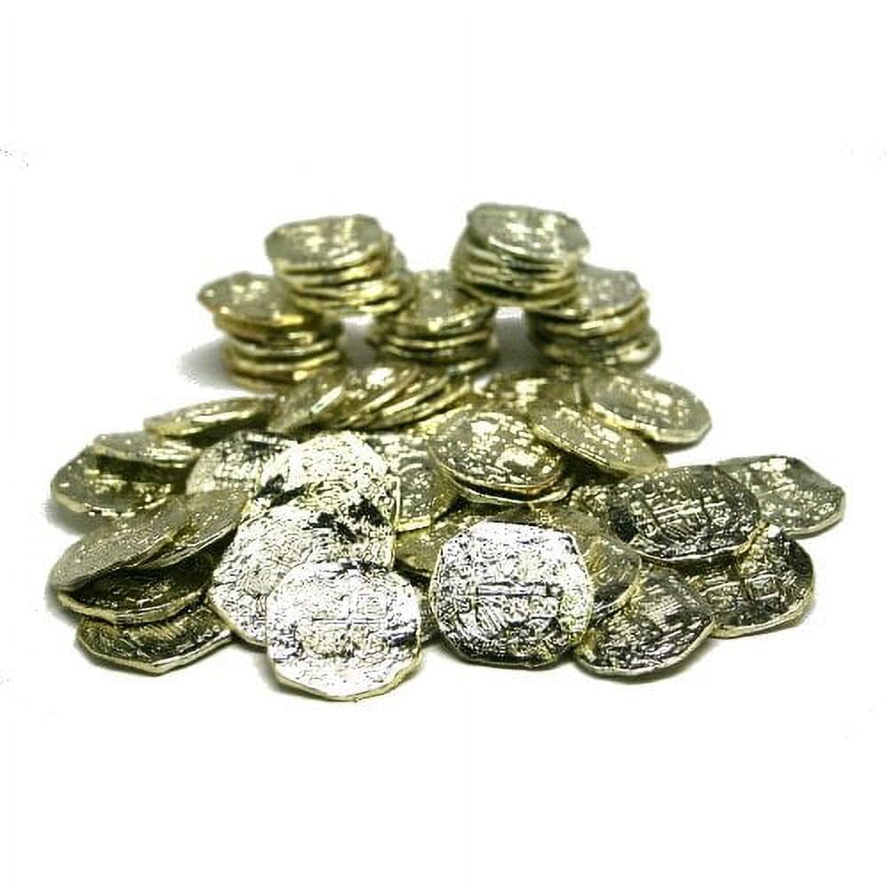 US Toy -Ancient Pirate Coins, 1 1/2 inches (1-Pack of 72)