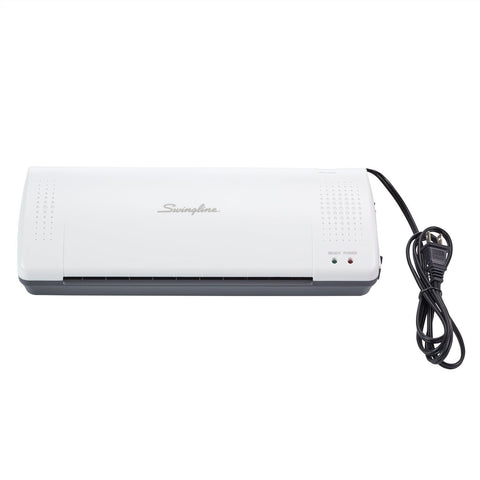 Swingline GBC Thermal Laminator Machine, Inspire, 9 Inch, Quick Warm-Up, 3 or 5 Mil, with 5 Standard Laminating Pouches for Home, Office and Classroom, Black (1701857)