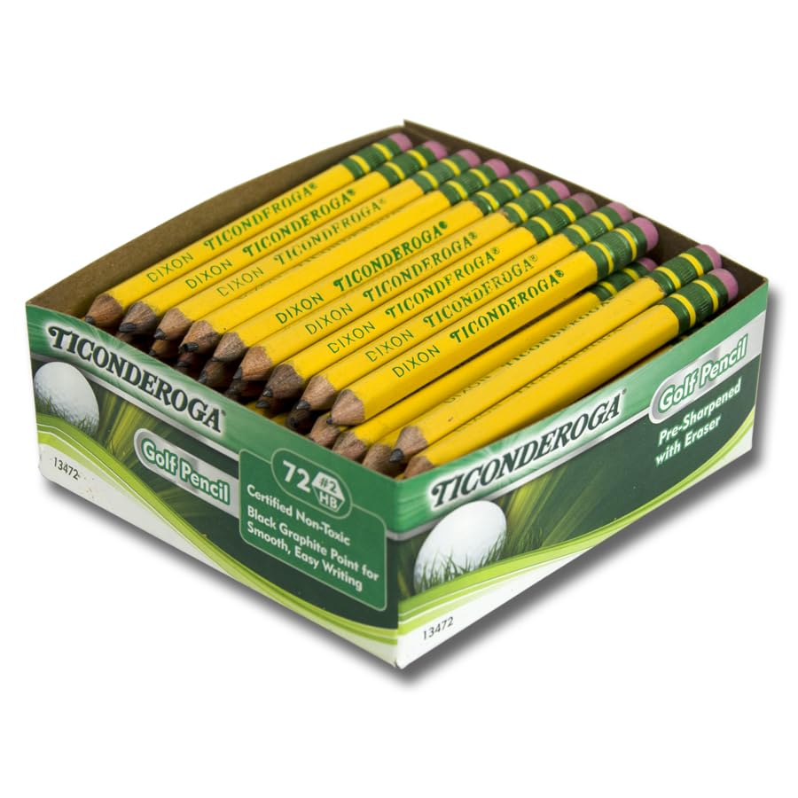 Ticonderoga PENCIL COMPASS WITH ERASERS PACK OF 72
