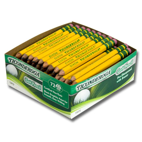 Ticonderoga PENCIL COMPASS WITH ERASERS PACK OF 72