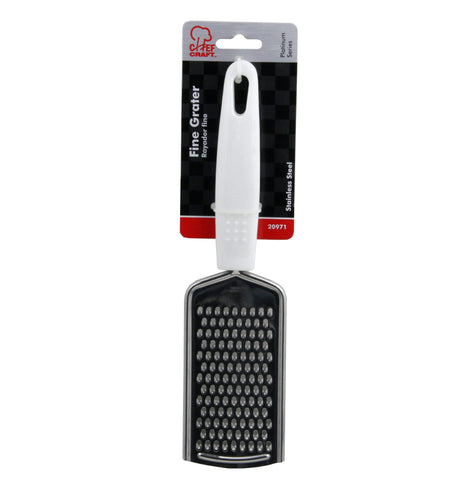 Chef Craft Select Fine Grater, 9.5 inch, White