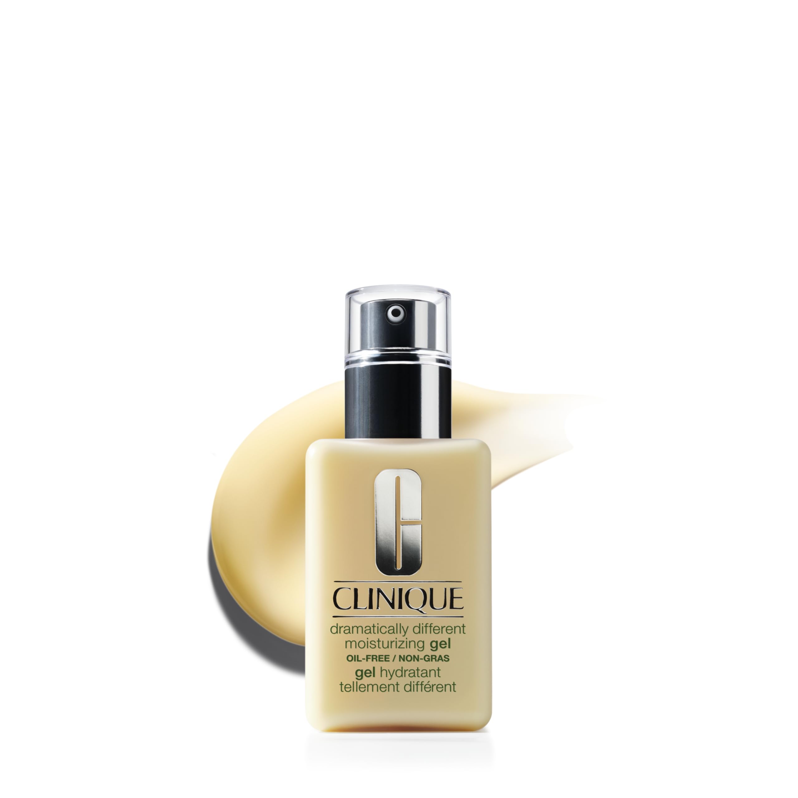 Clinique 3-Step Dramatically Different Moisturizing Gel | Oil-Free | Face Moisturizer for Combination Oily to Oily Skin Types, 4.2 Fl Oz