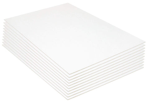 UCreate Foam Board, White, 20" x 30", 10 Sheets