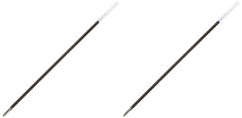 Pentel BKL10A Refill for Pentel R.S.V.P. Ballpoint Pens, Medium, Black Ink, 2/Pack