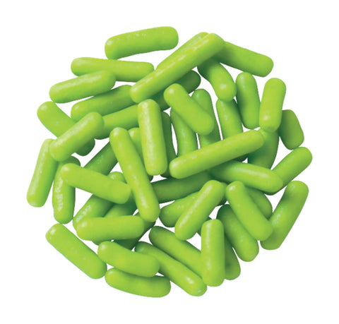 DecoPac Lime Green Sprinkles | Extra Large 26oz Pack | Cake Sprinkle Mix, Fancy Sprinkles For Cake Decorating, Handheld Container, Candy Sprinkles, Cake Sprinkles - Lime Green