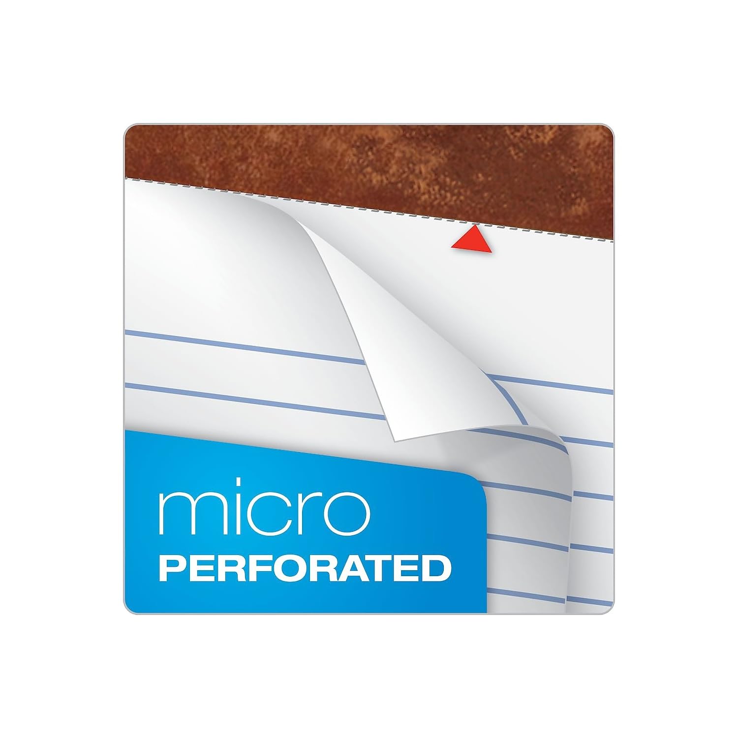 Tops 75330 "The Legal Pad Ruled Pads, Legal/Wide, 8 1/2 x 11 3/4, White, 50 Sheets