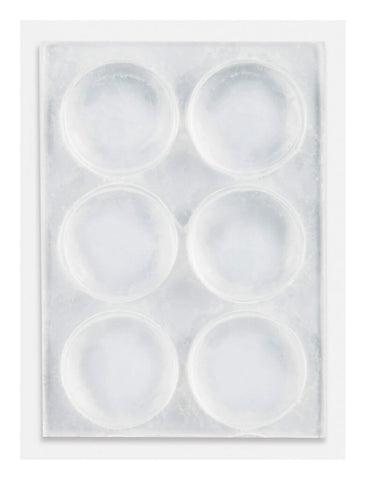 Scotch Clear Adhesive Bumper Pads 20 PCS, Self-Stick Rubber Pads 1/2" Round, Cabinet Door Rubber Bumpers, Designed to Protect Cabinets and Drawers, Sound Dampening, Transparent (SP950-NA)