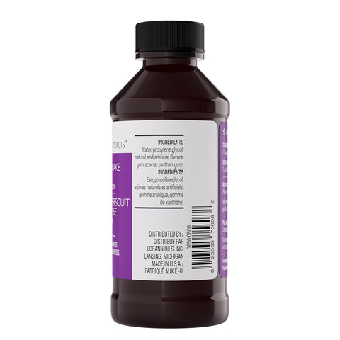 Lorann Oils Princess Cake and Cookie Bakery Emulsion: Regal Flavor Blend, Perfect for Enhancing Sweet, Cake-like Undertones in Baked Goods, Gluten-Free, Keto-Friendly, Unique Flavor Blend Essential