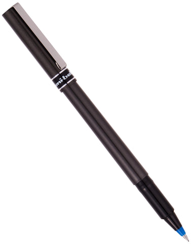 uni-ball Deluxe Micro Point Roller Ball Pens, Blue (60027)