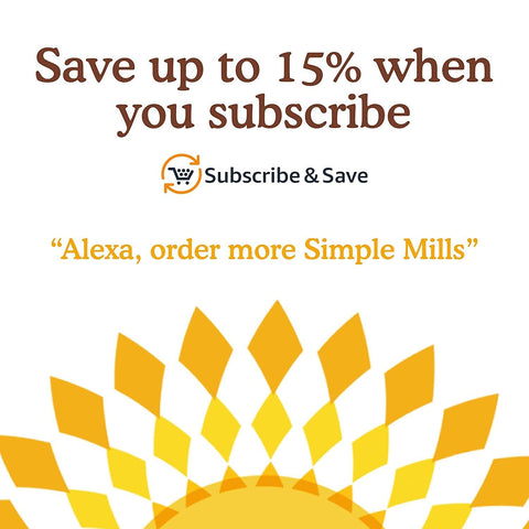 Simple Mills Almond Flour Snack Bars, Peanut Butter Chocolate Chip - Gluten Free, Made with Organic Coconut Oil, Breakfast Bars, Healthy Snacks, 6 Ounce (Pack of 1)