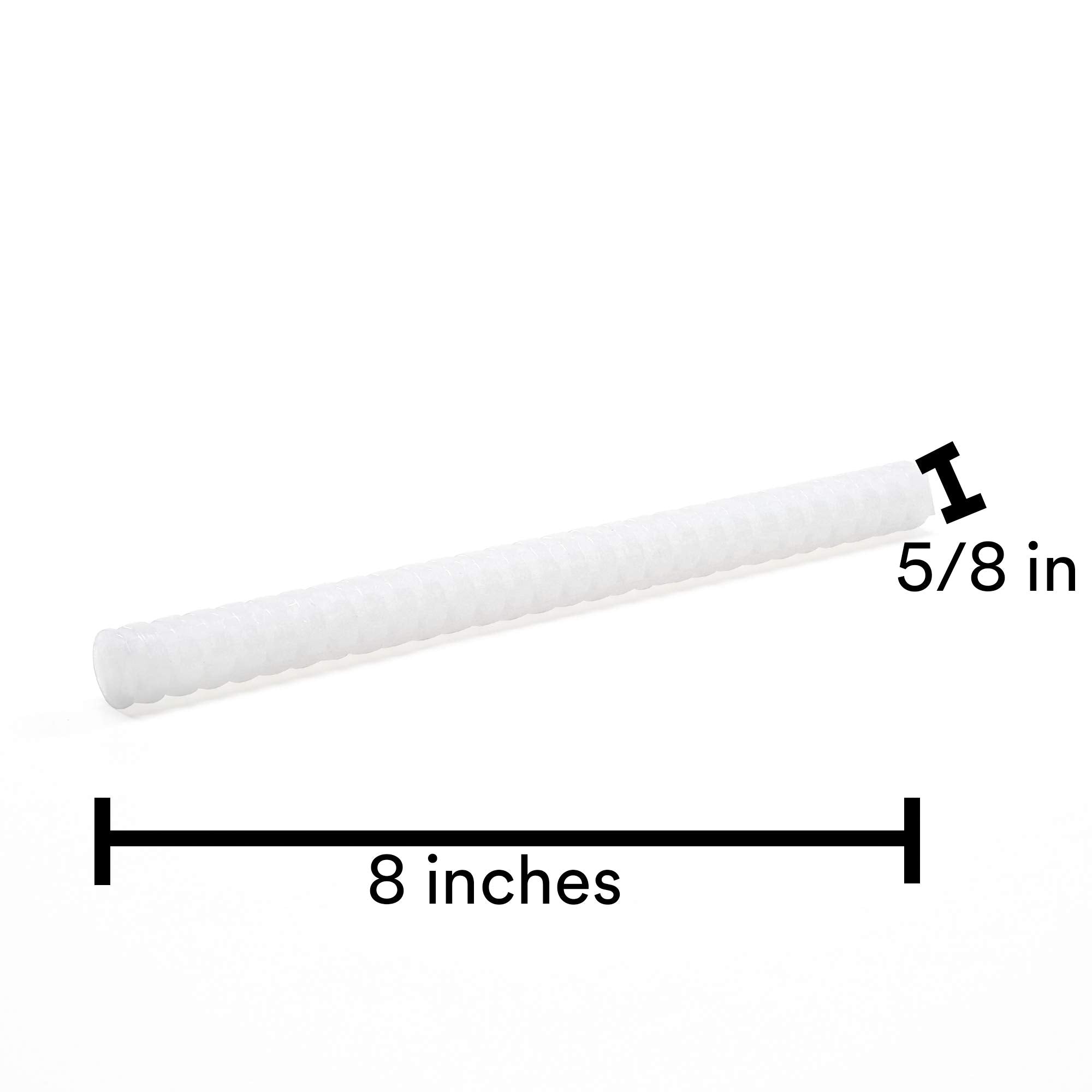 3M Hot Melt Adhesive 3792Q, Hot Glue, Multi-Purpose, Woodworking, Upholstery, Clear, 5/8 in x 8 in, 11 lb, Case