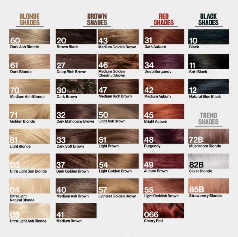 Revlon ColorSilk Hair Color [43] Medium Golden Brown 1 ea (Pack of 6)