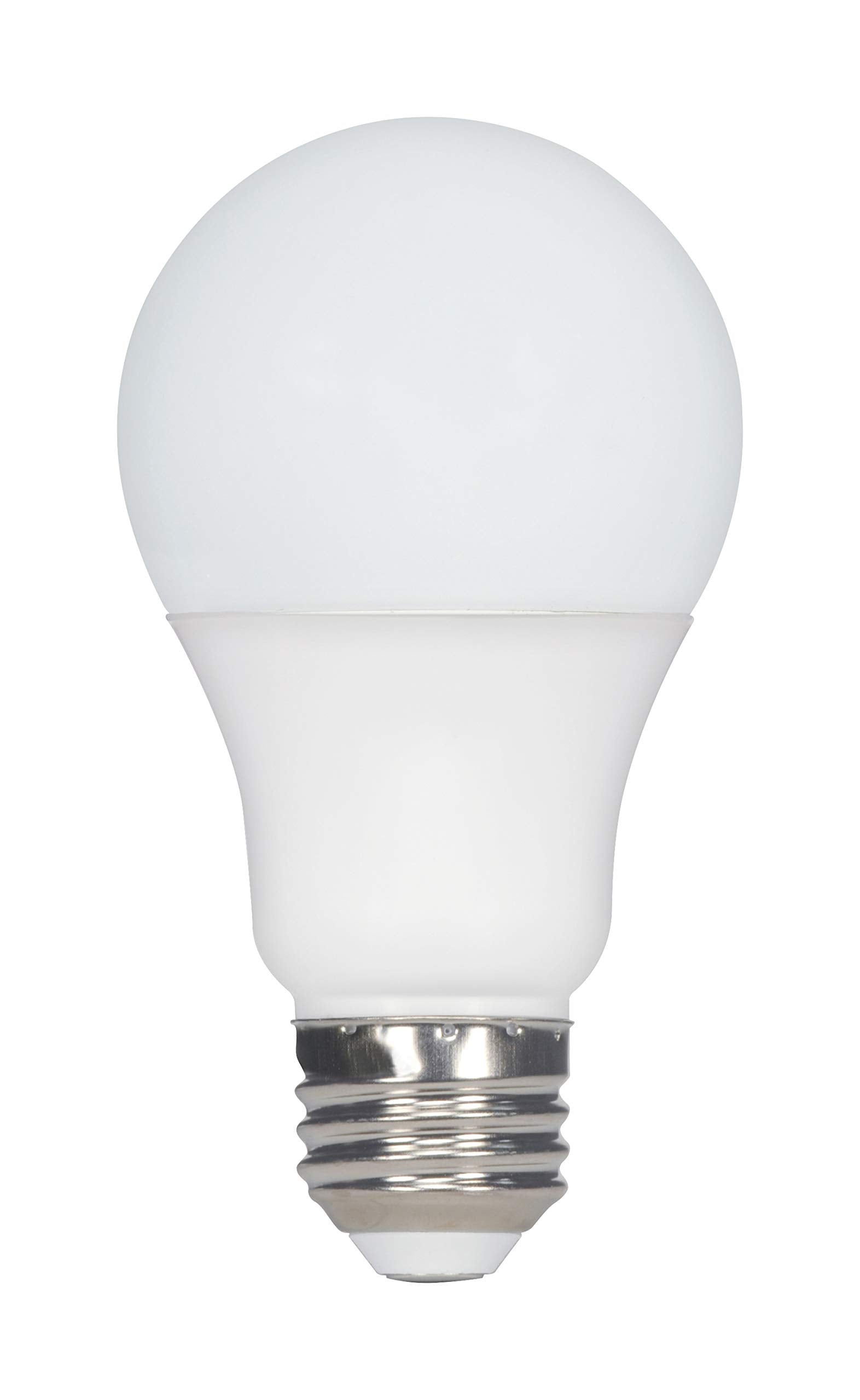 Satco 11407 Econo LED A19 Light Bulb, 60W Replacement, 3000K Warm White, 800 Lumens