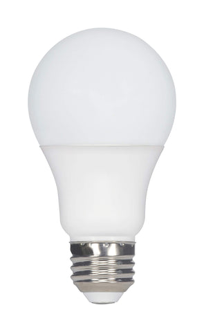 Satco S11406 Econo LED A19 Light Bulb, 60W Replacement, 2700K Warm White, 800 Lumens