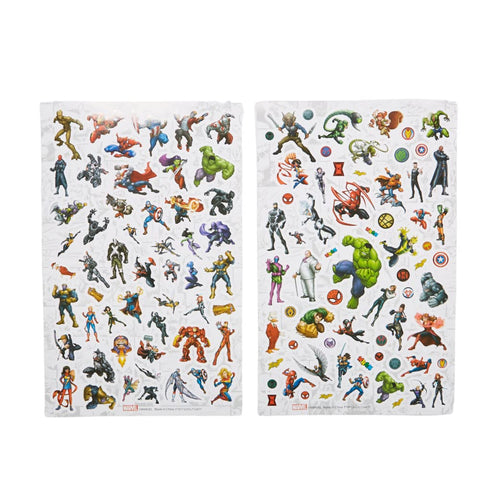 Innovative Designs Marvel Avengers Coloring Art and Sticker Set for Boys and Girls, 30 Pcs.