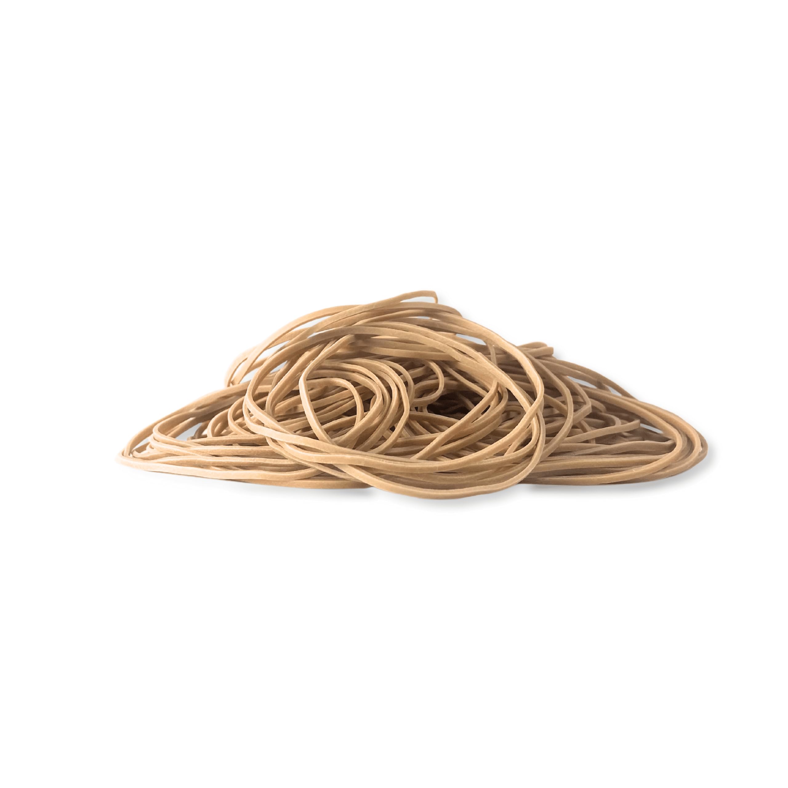 Alliance Rubber 26194 Advantage Rubber Bands Size #19, 1 lb Bag Contains Approx. 1250 Bands (3 1/2" x 1/16", Natural Crepe)