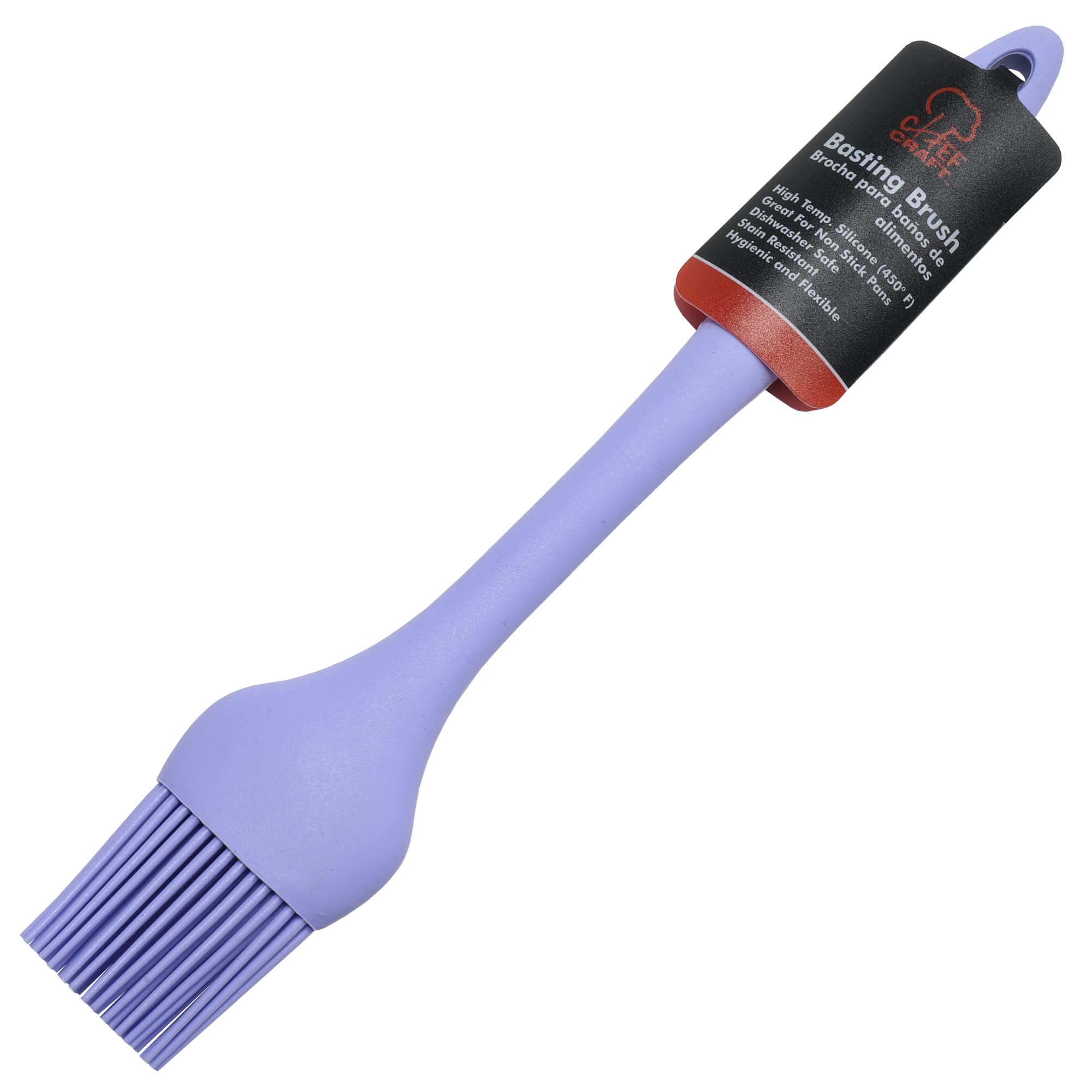 Chef Creft Premium Silicone Basting Brush, 10.25 inch, Pastel Blue