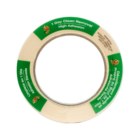 Duck Brand 394689 General Purpose Masking Tape, 0.7-Inch by 60-Yard, Single Roll, Beige