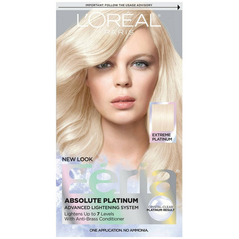 L'Oreal Feria Absolute Platinums Hair Color, Extreme Platinum 1 ea (Pack of 5)
