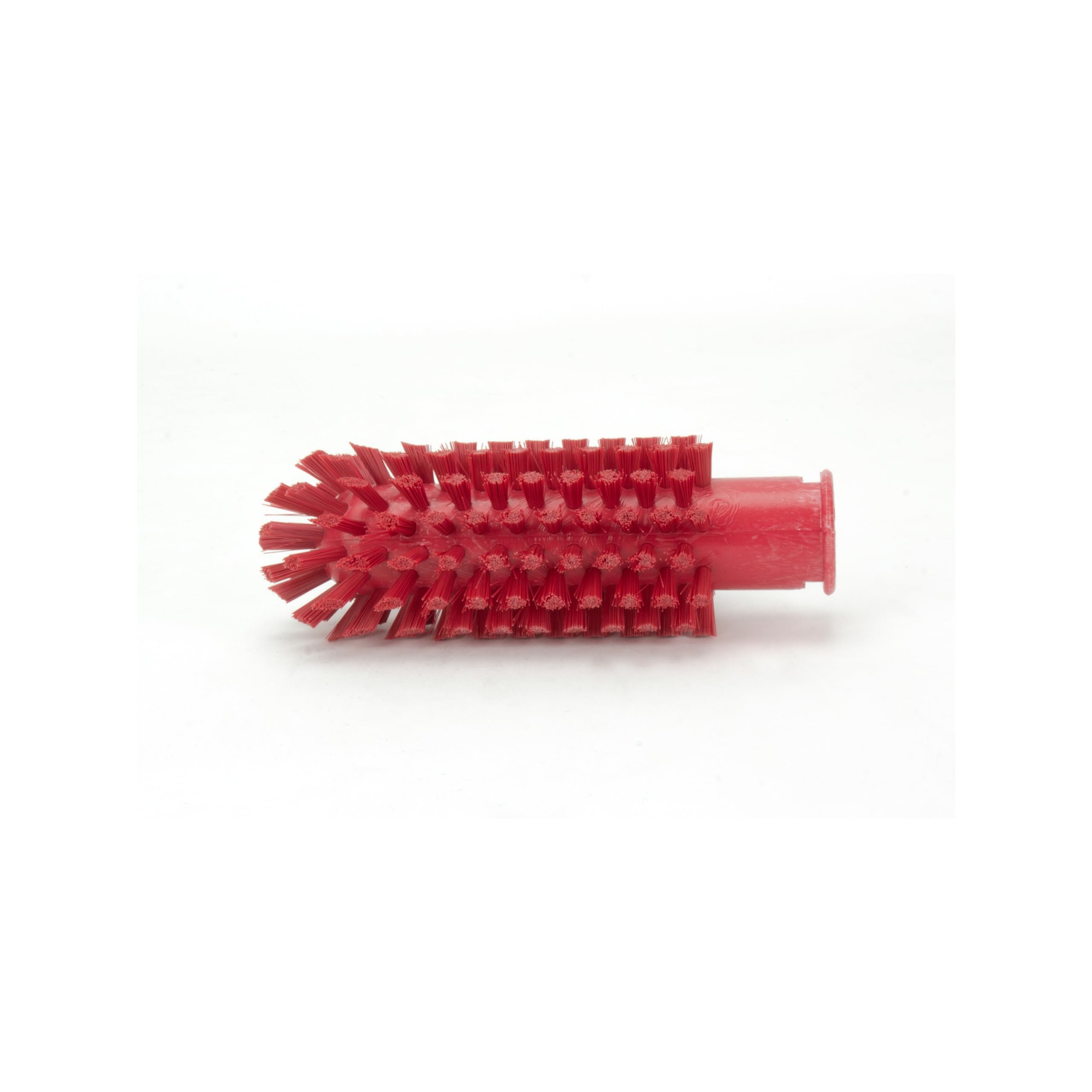 SPARTA Multi-Purpose Valve Brush Pipe Brush, Round Brush with Polyester Bristles, Color Coded for Commercial Cleaning, Kitchen, Restaurant, Bathroom, Plastic, 5.7 X 2 X 5.7 Inches, Red