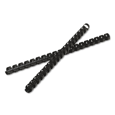 Fellowes 1/2in Black Binding Combs (25 Pack)
