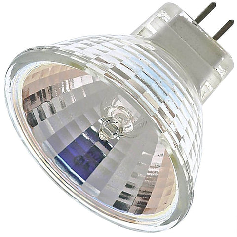 Satco S4628 5 Watt MR11 Halogen GZ4 Base 6 Volt Clear NFL 30 Beam Pattern Light Bulb, With Lens