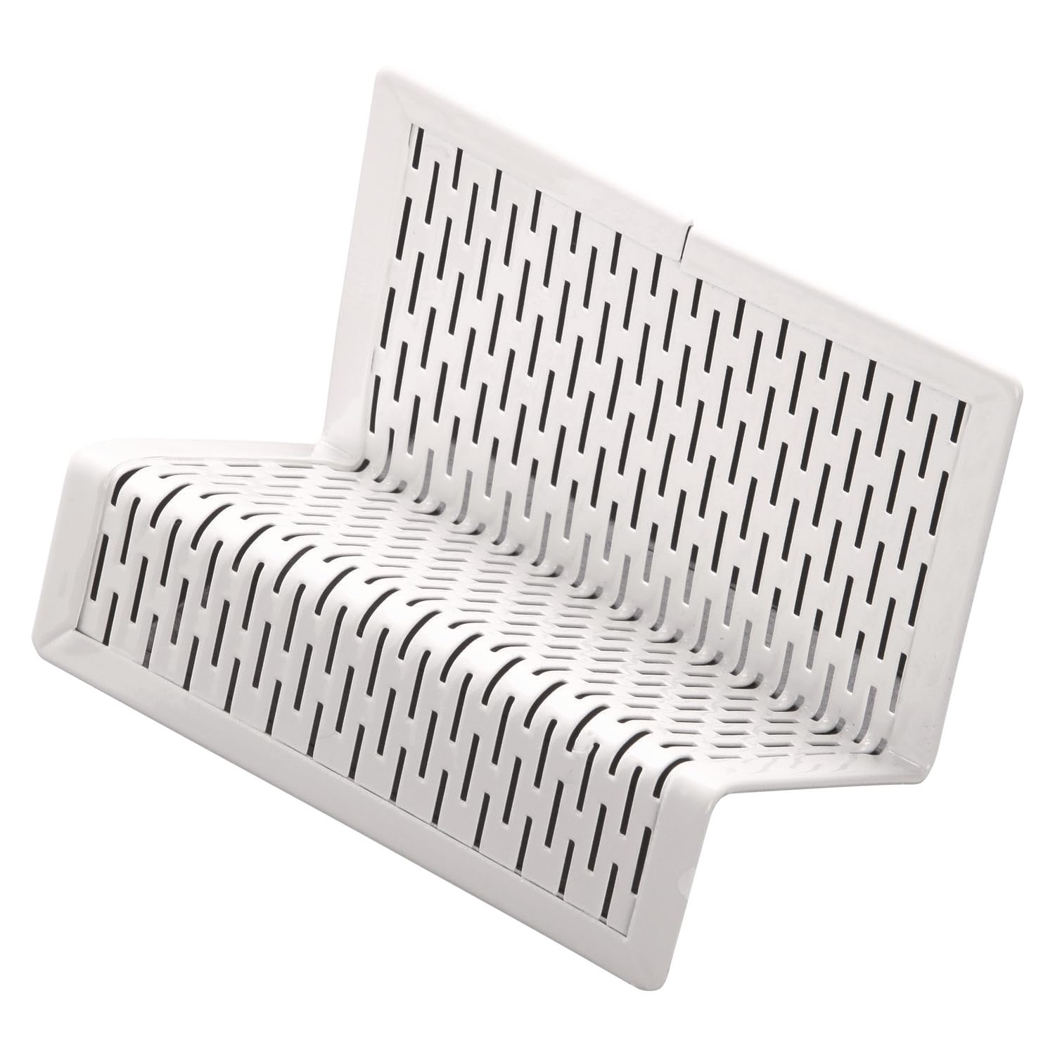 Artistic Urban Collection Punched Metal Business Card Holder, White (ART20001WH)