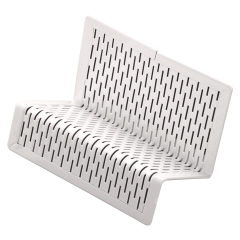 Artistic Urban Collection Punched Metal Business Card Holder, White (ART20001WH)