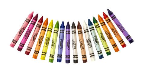 Crayola My First, Washable Tripod Crayons for Toddlers, 16ct