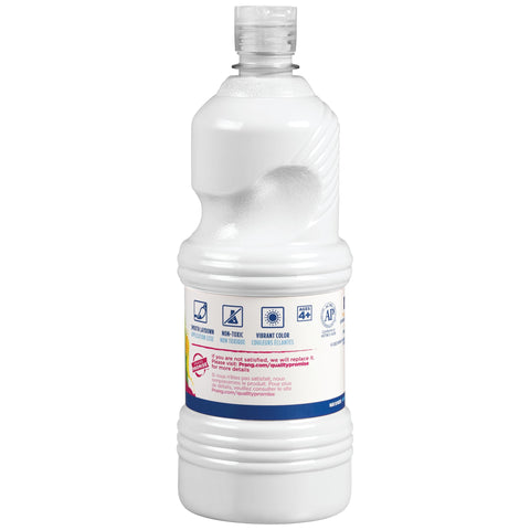 Prang Ready-to-Use Tempera Paint, White, 32 Oz., 1 Count