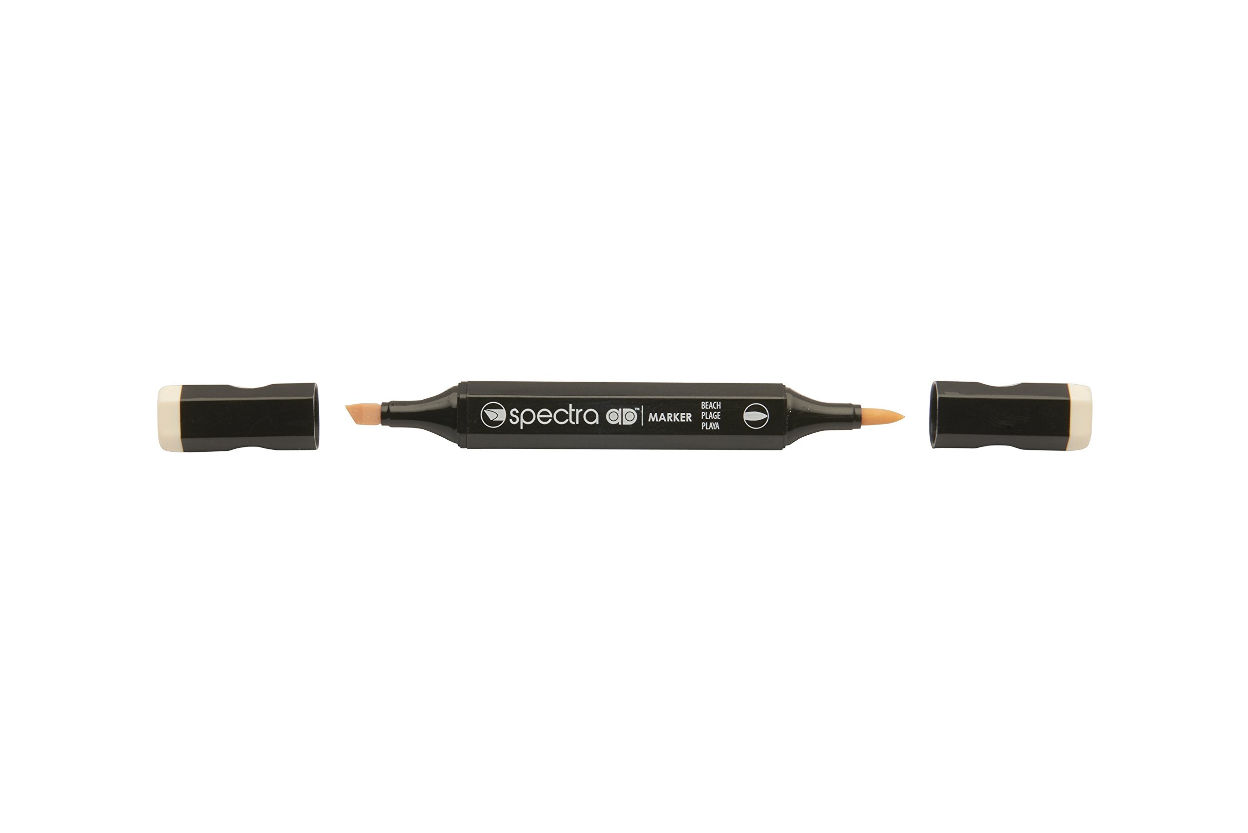 AD Marker Chartpak Spectra, Tri-Nib and Brush Dual-Tip, Beach, 1 Each (S095AD)