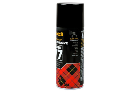 Scotch Super 77 Multipurpose Adhesive Spray, Bonds to Fabric, Cardboard, Plastic, Metal, Wood, Felt, and More, 10.7 Ounces (7716) - 1 Pack