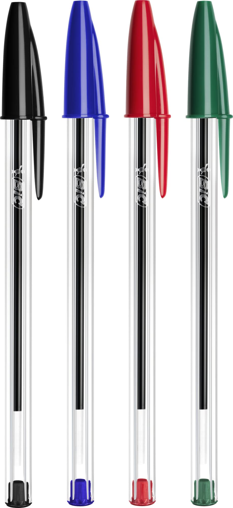 Bic 830864 BiC Cristal Original 1.0 mm Ball Pen Pack of 10, Black