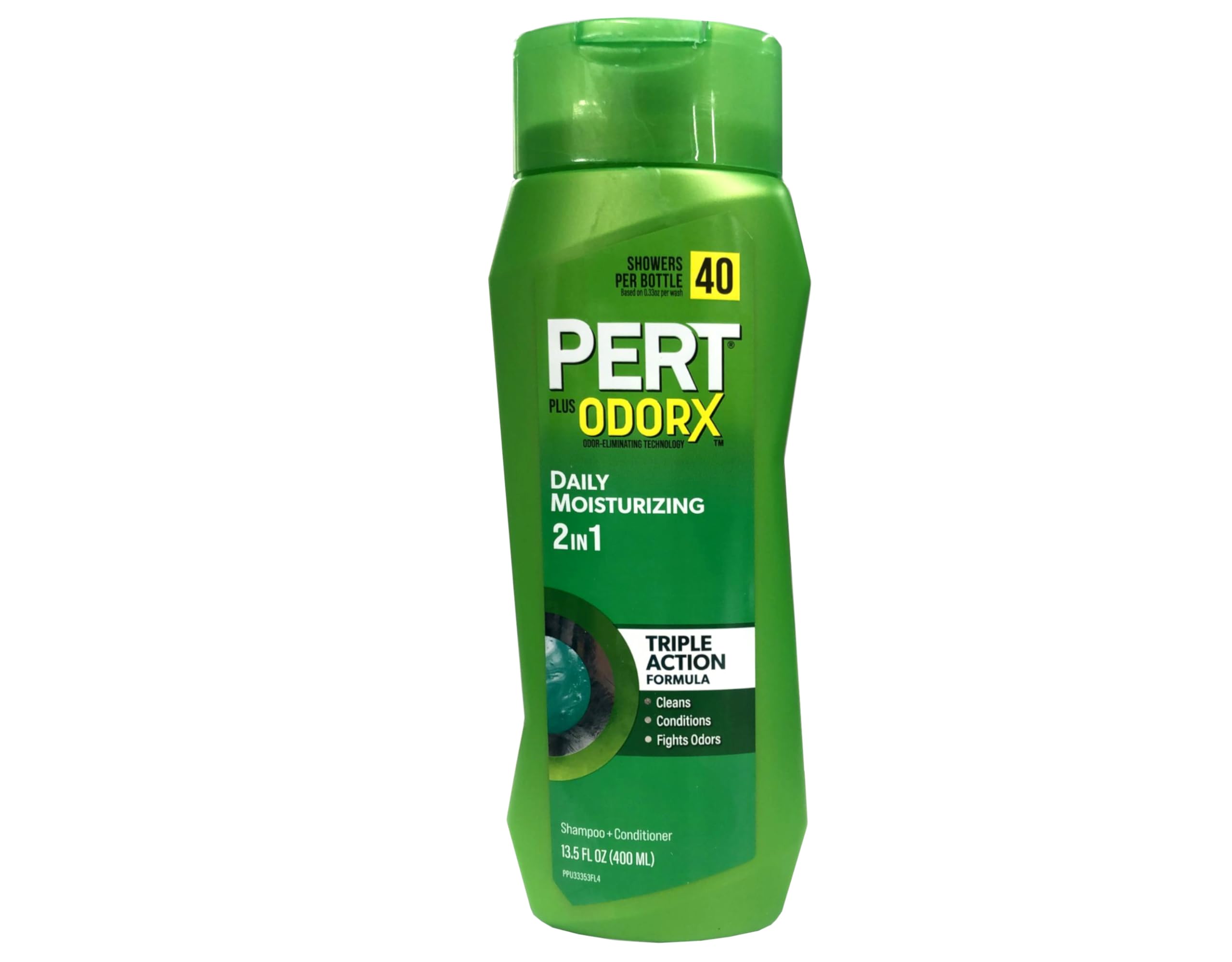 PERT 2 in 1 Clasic Clean Shampoo and Conditioner - Mens Shampoo for Daily Use - Hair Conditioner for Men - Removes Dirt, Oil, and Build Up - 13.5 oz