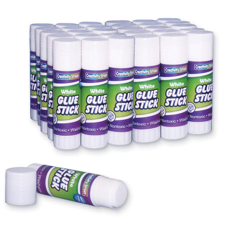 Creativity Street Glue Stick, 30-Pack, .28-Ounce, White