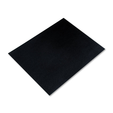 Pacon 4-Ply Railroad Board, Black, 22" x 28", 25 Sheets